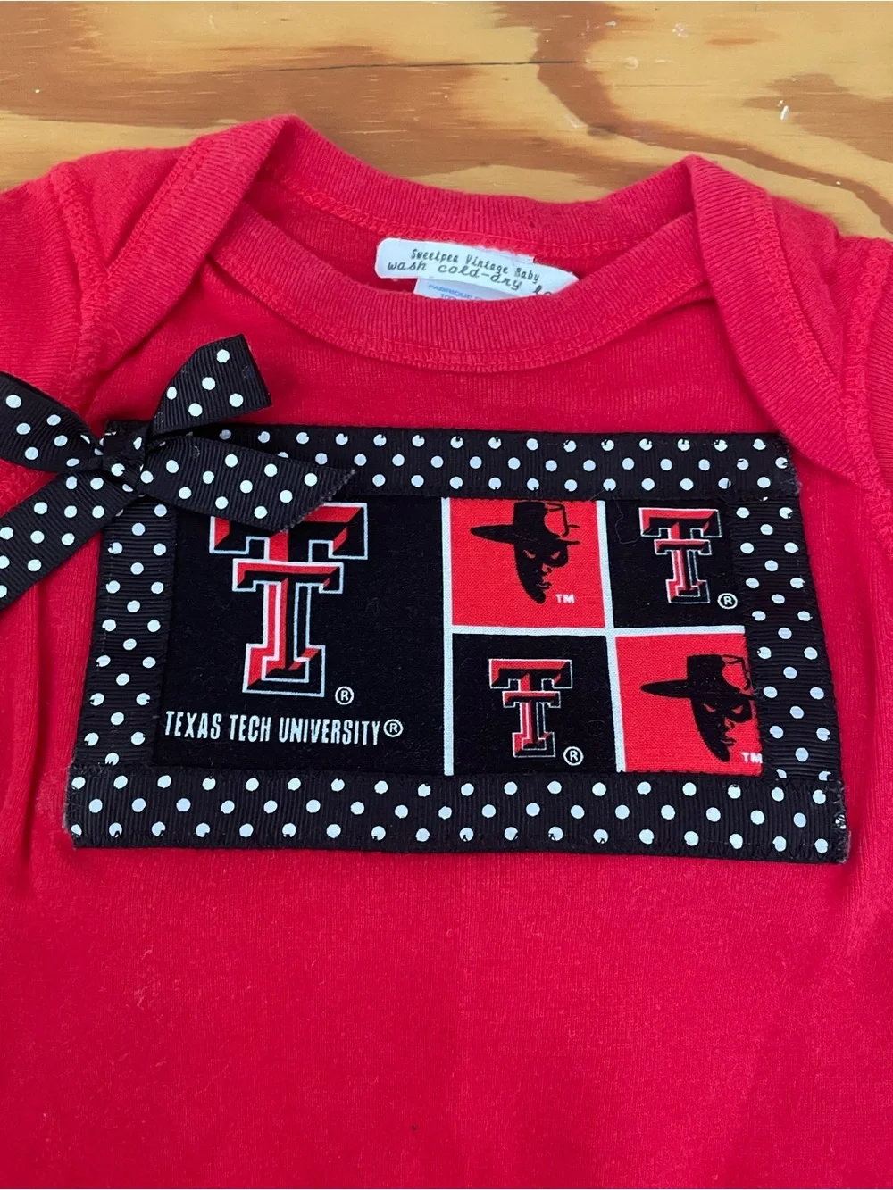 Texas Tech University Kids 6M Onesie and Pants
